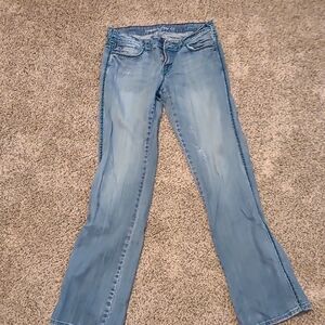 Cowgirl Tuff Light Blue Boot Cut Jeans